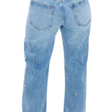 Lexi Mid Rise Bowed Jeans