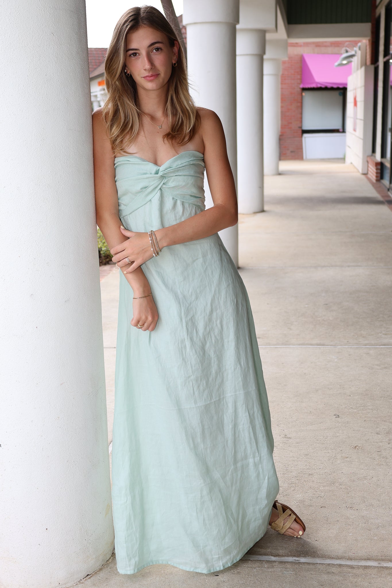 Melody Linen Dress