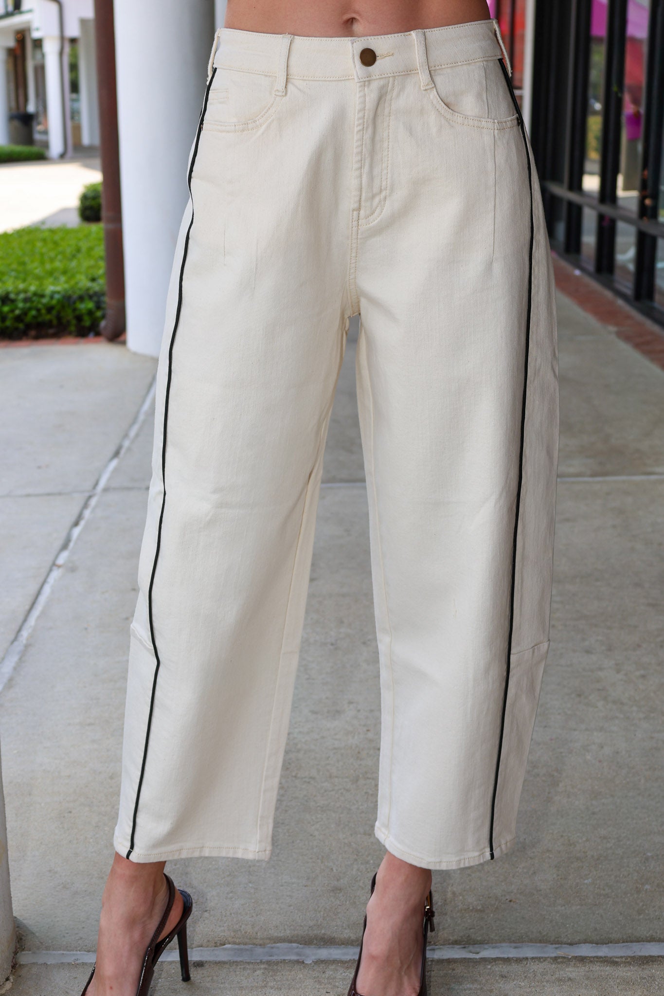 Natalie Barrel Pant