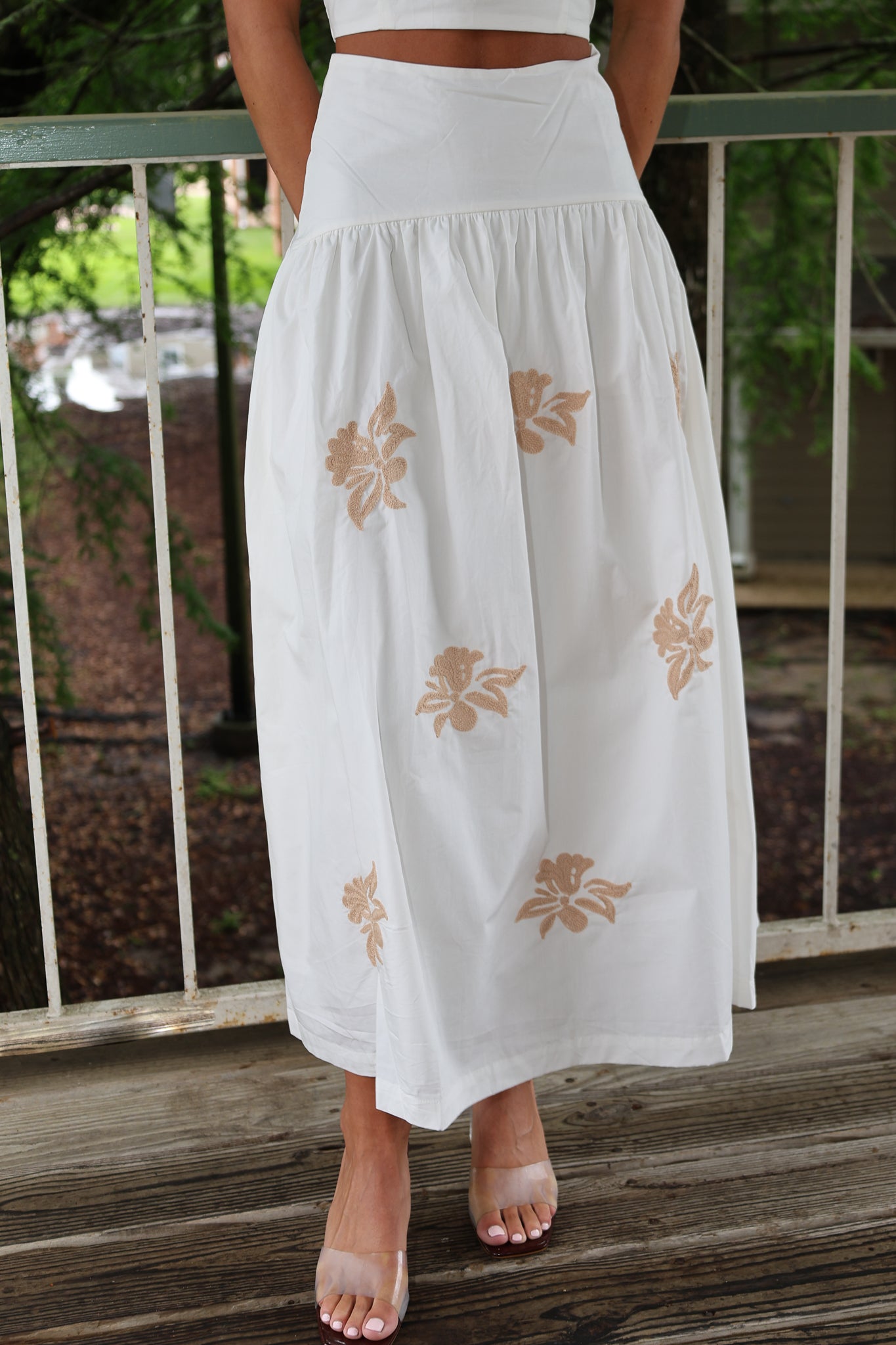 Oliver Embroidered Skirt
