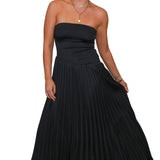 Paige Pleated Dress