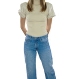 Lexi Mid Rise Bowed Jeans