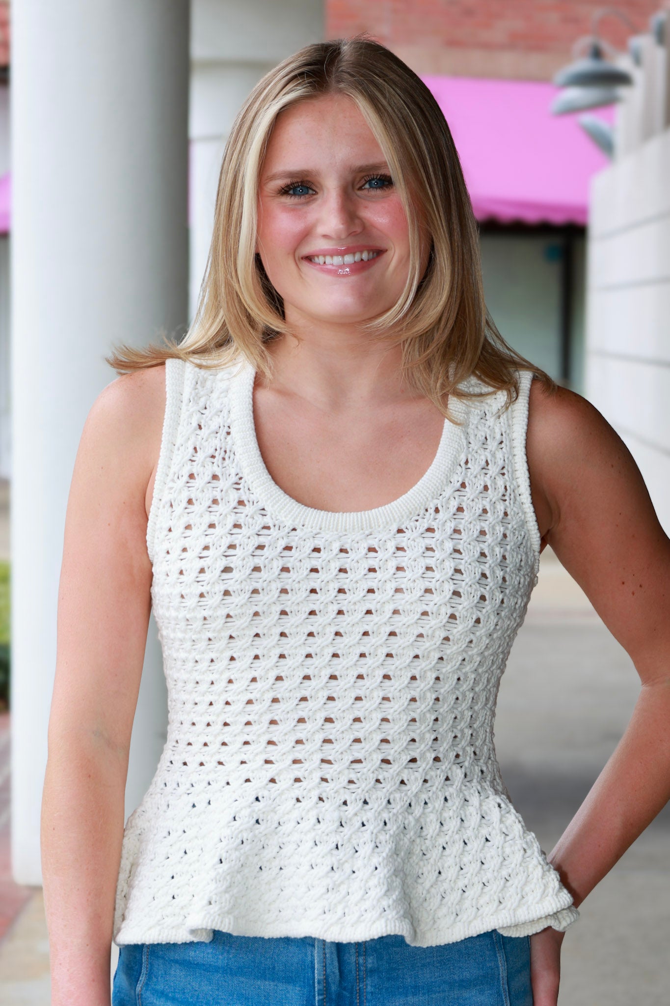 Anna Peplum Sweater