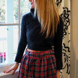 Plaid Bubble Skirt