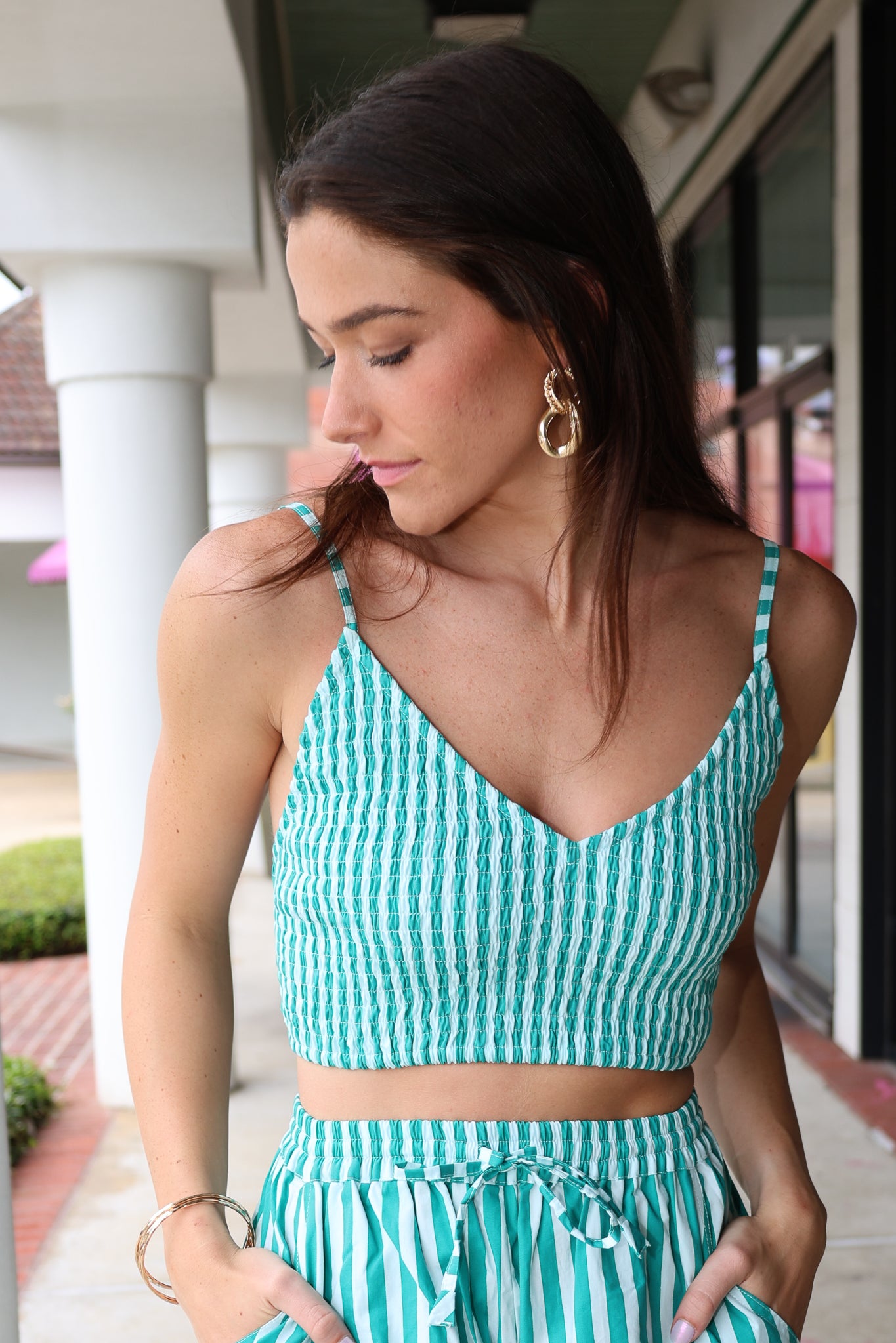 Lila Poplin Bralette