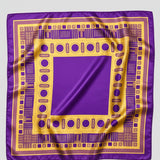 Gameday Bandana Scarf - LSU Geometric