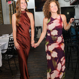 Rylen Midi Dress and Lare Dress Brown by Steve Madden 