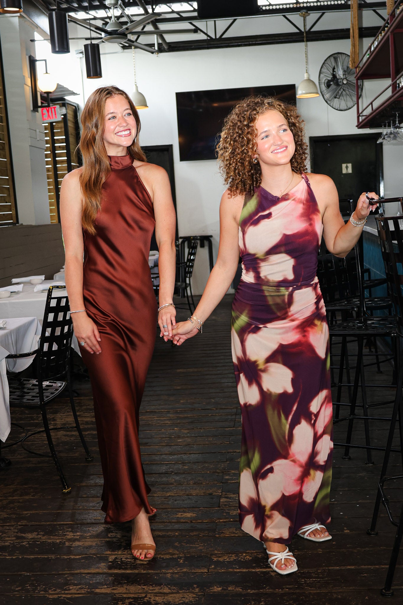Rylen Midi Dress and Lare Dress Brown by Steve Madden 