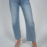 Lexi Mid Rise Bowed Jeans