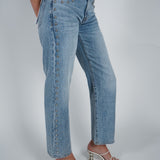 Lexi Mid Rise Bowed Jeans