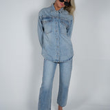 Lexi Mid Rise Bowed Jeans