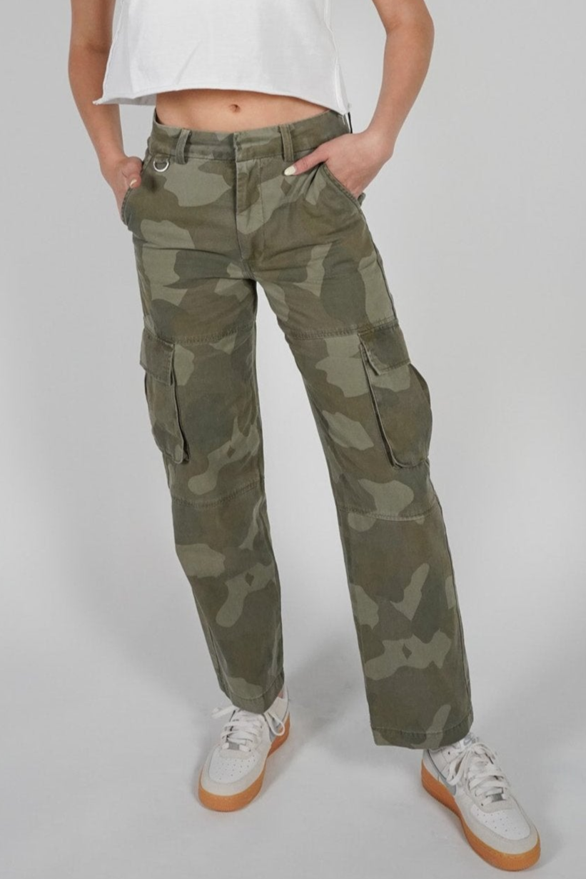 Addie High Rise Cargo Pants