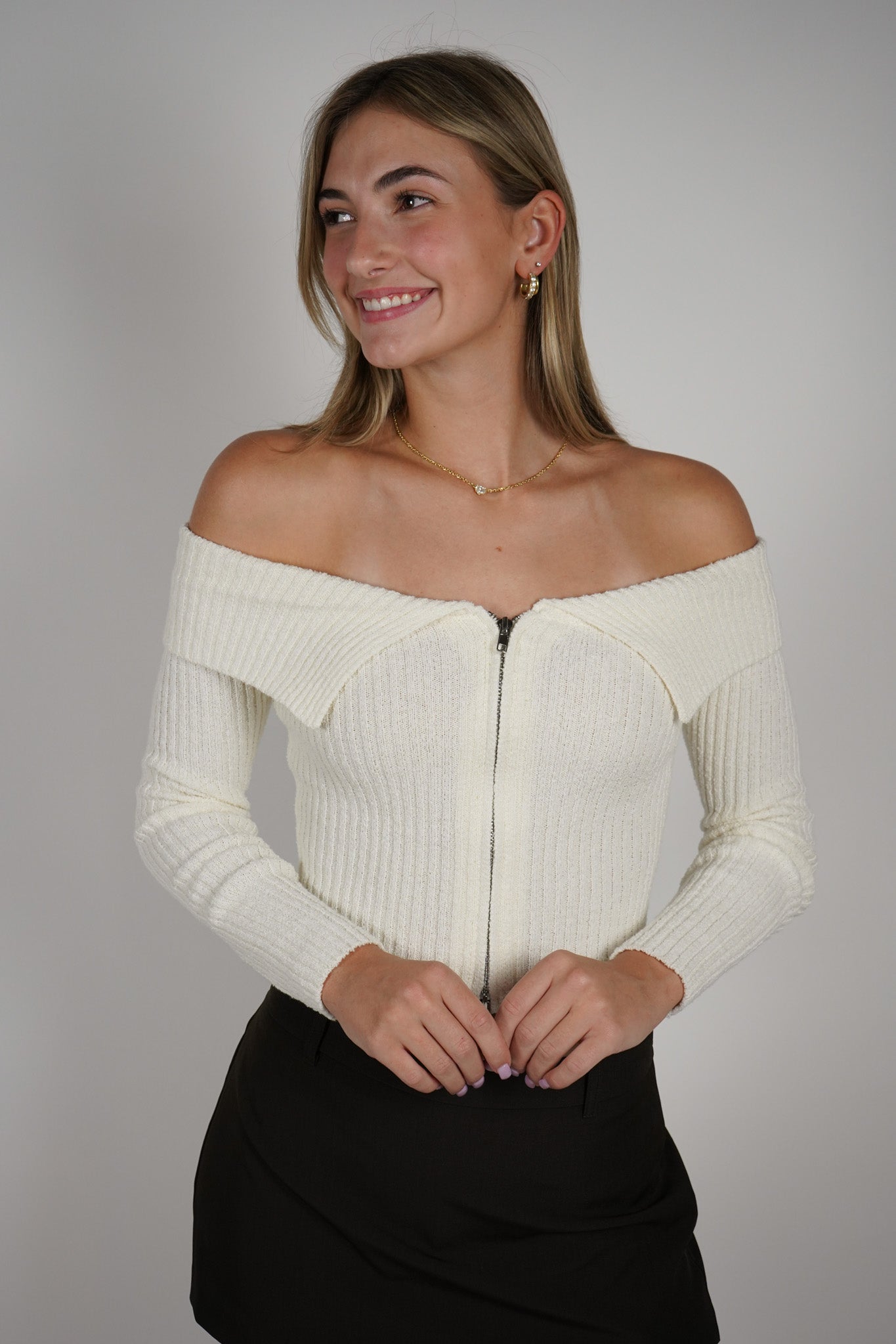 Amber Cropped Sweater