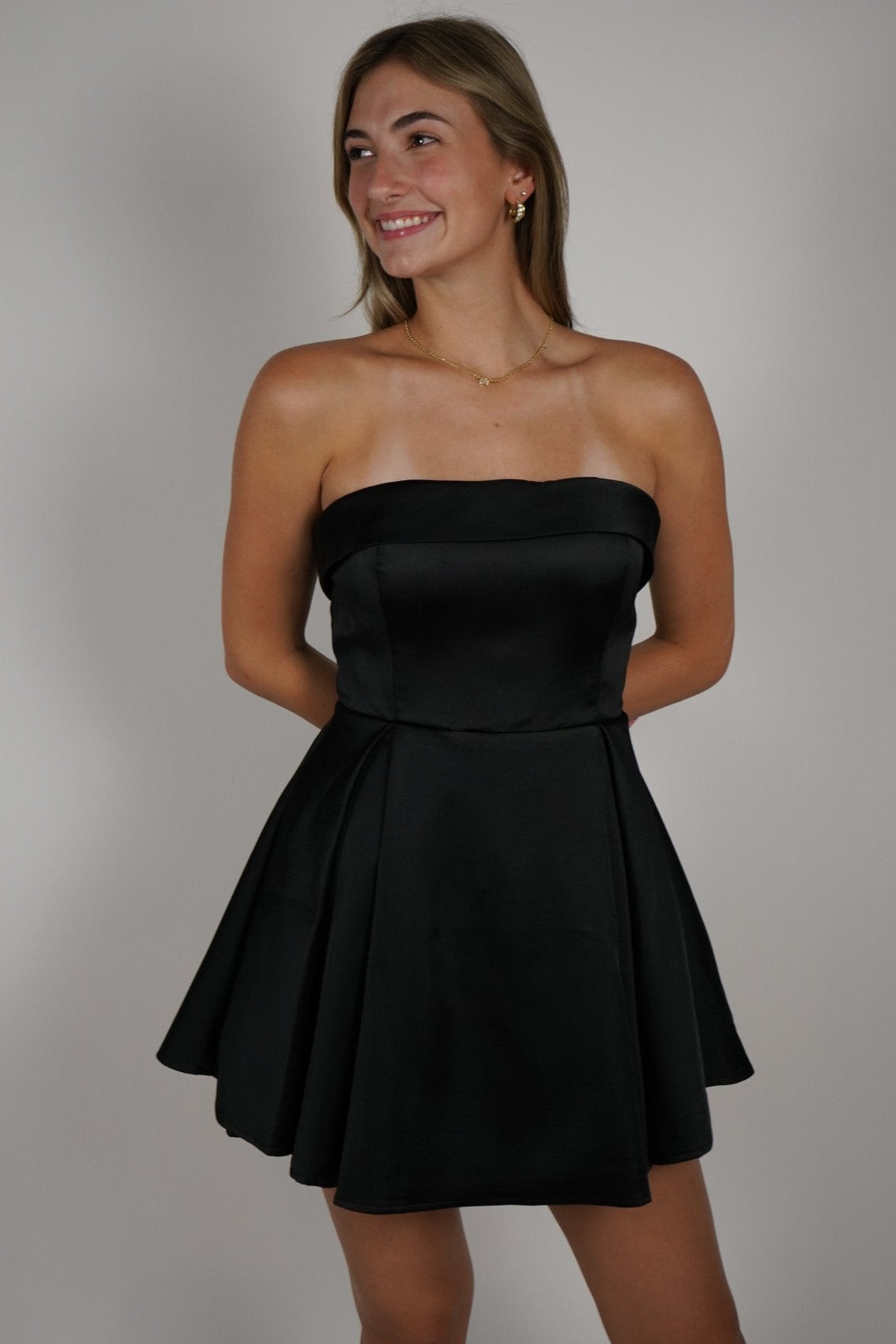 Susie Strapless Dress