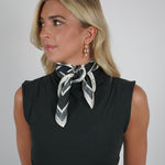 Toile Scarf - Black