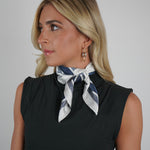 Toille Scarf- Navy