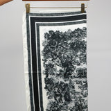 Toile Scarf - Black