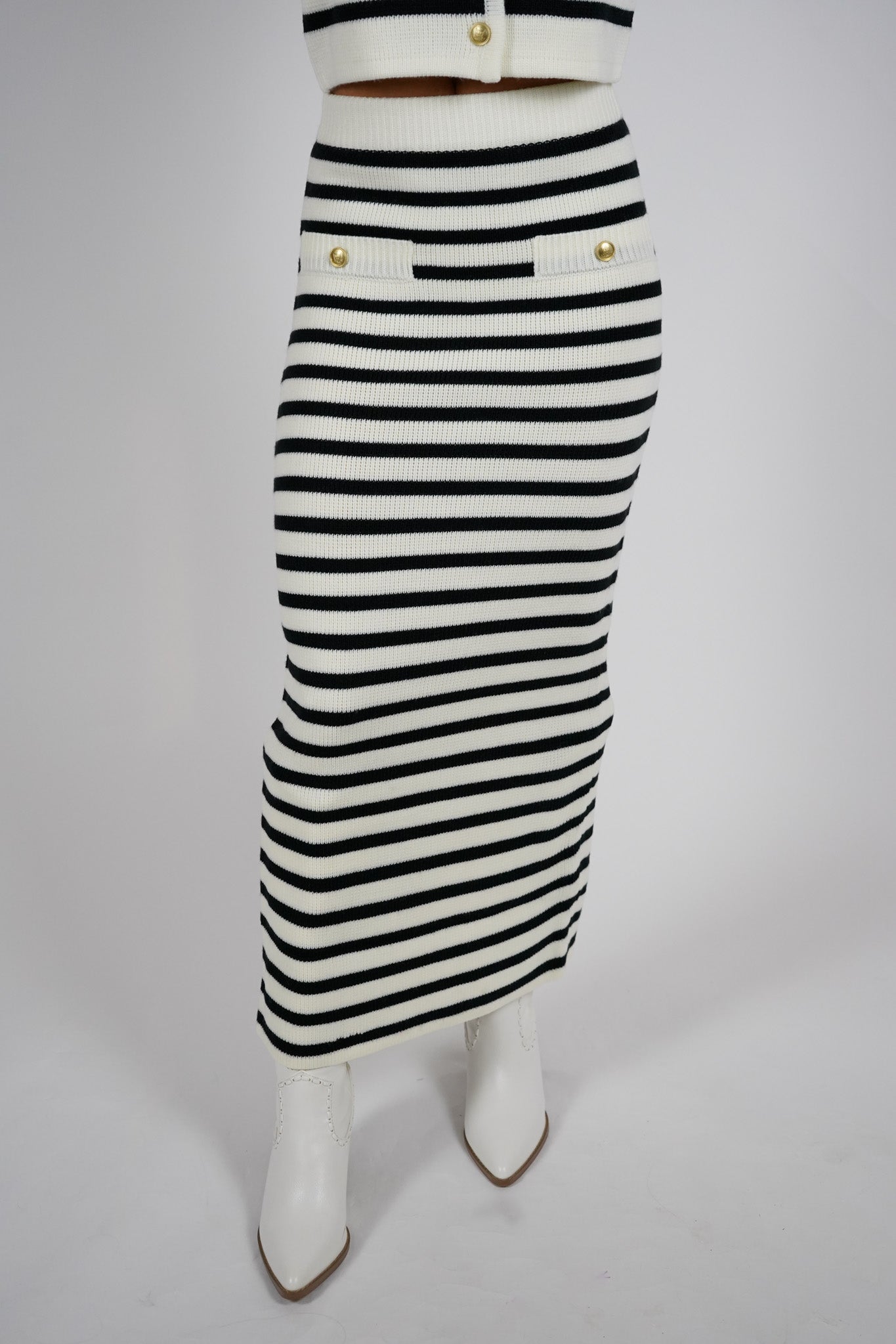 Ellie Stripe Skirt