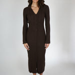 Z Supply Danity Dress Brown