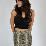 Carley Snake Skirt