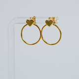 Paris Hearts Earrings