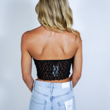 Austin Lace Tube Top