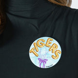 Game Day Button - Balloon Tigers