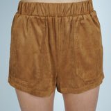 Suede Faux The Record Short