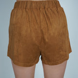 Suede Faux The Record Short