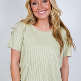 So Soft Rib Tee