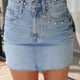 Sky Mini Skirt