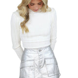 Stella Leather Skort