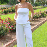 Catelyn Linen Pants Set