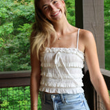 Claire Eyelet Top
