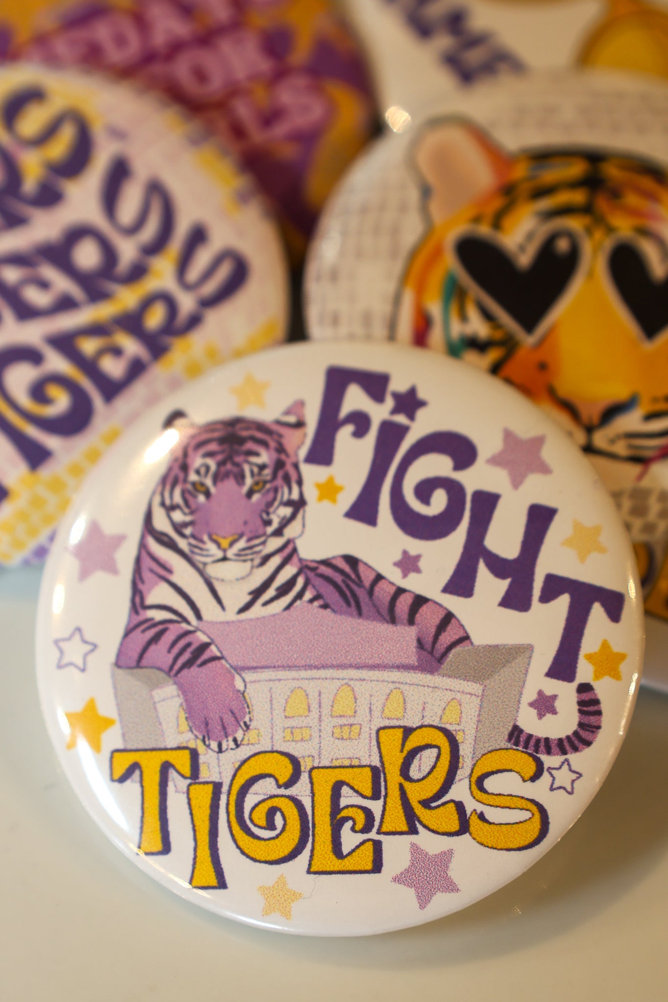Game Day Button - Fight