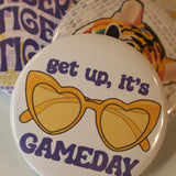 Game Day Button - Heart Sunnies