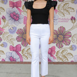 Ace Ruffle Top