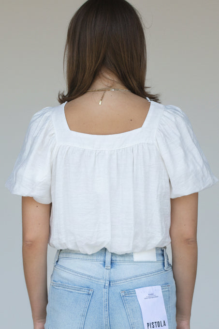 Jennifer Puff Sleeve top