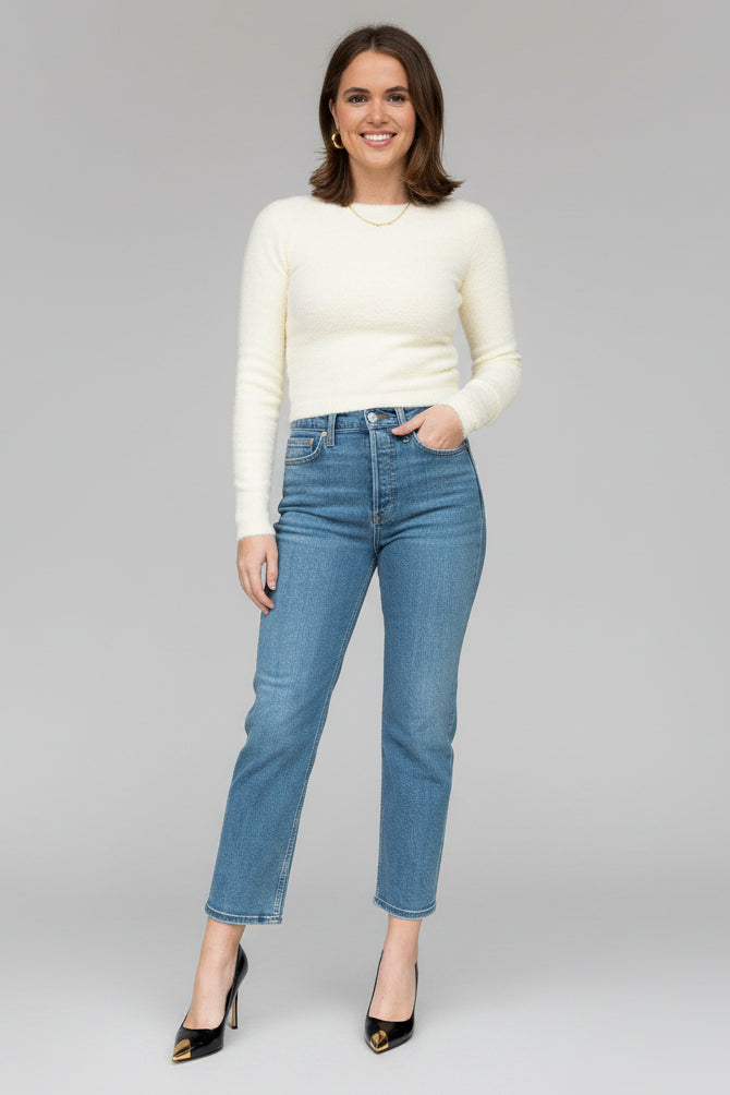 70s Stove Pipe Jeans